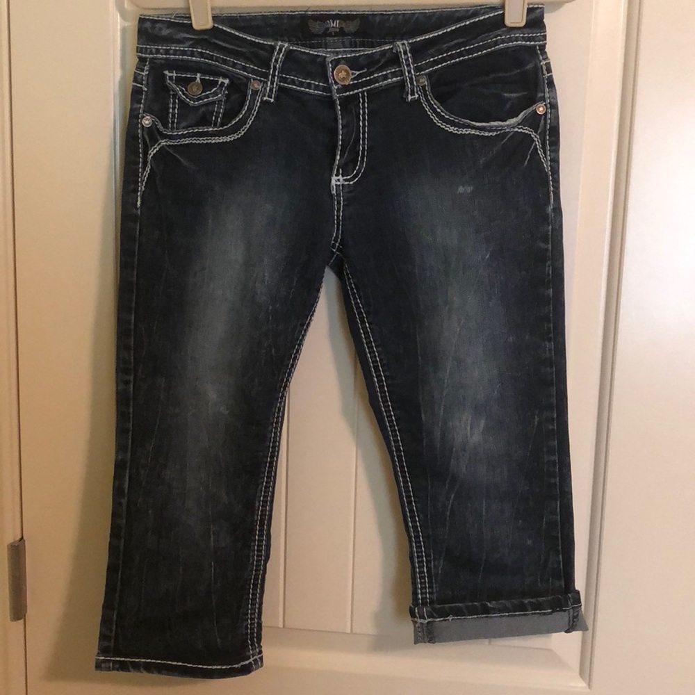 Denim capri’s